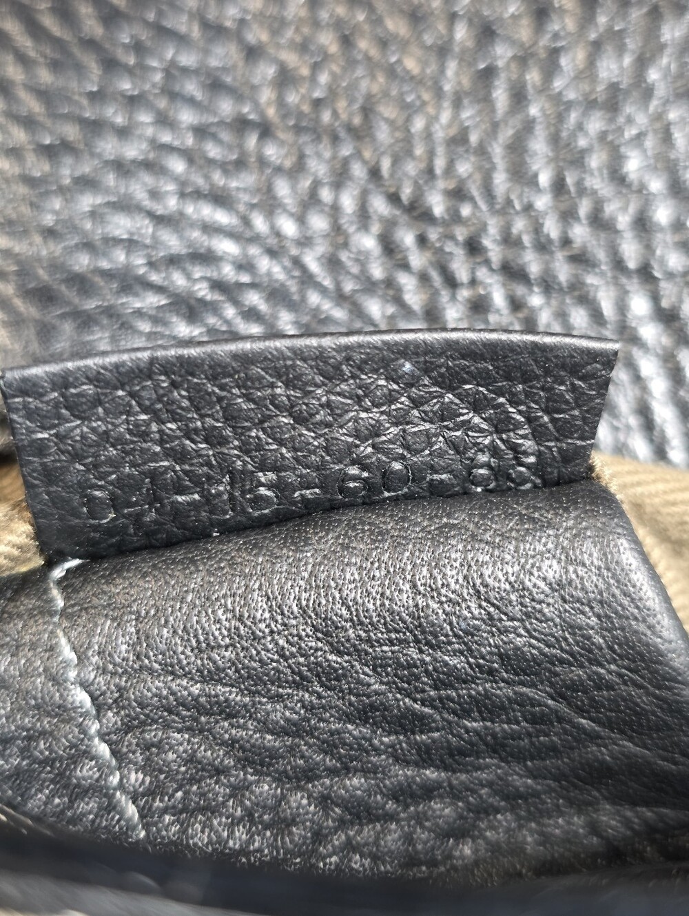 Chloé Marcie Small saddle bag in Black grained leather - Picture 9 of 14